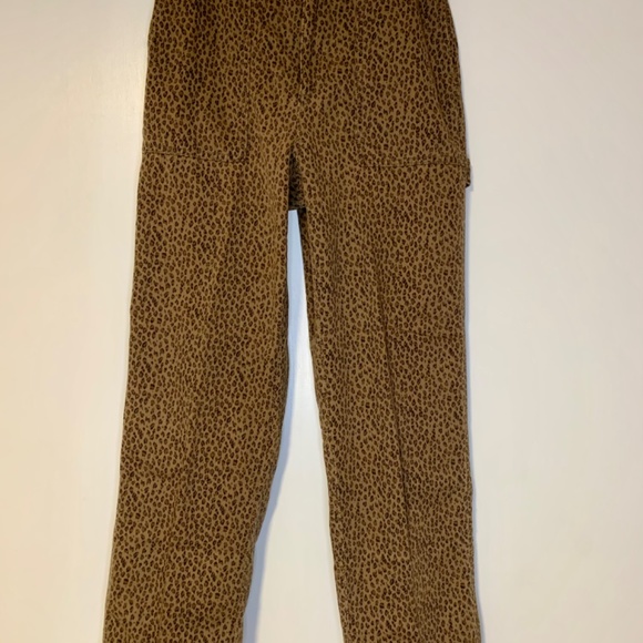 Cheetah Print Cargo Pants Gap - Picture 3 of 7